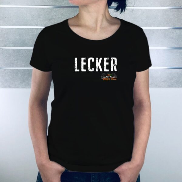 Damen T-Shirt - "LECKER"