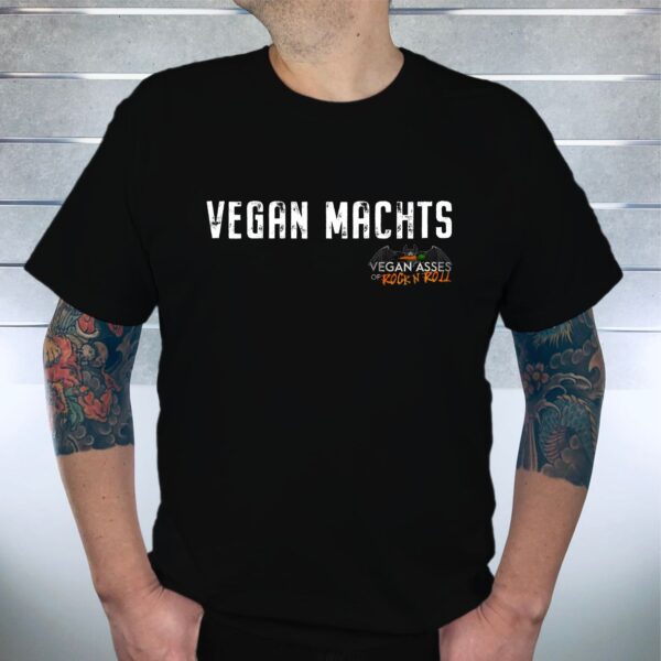 Herren T-Shirt - "VEGAN MACHTS"