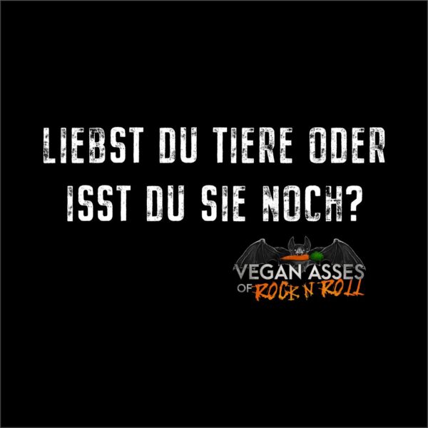 Vegan Asses of Rock'n Roll Hoody Jacket - mit verschiedenen Sprüchen (Unisex) – Bild 10