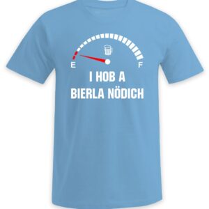 I hob a Bierla nödich - Tankanzeige