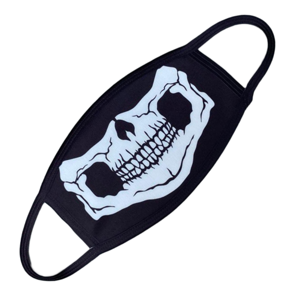 Gesichtsmaske Skelett