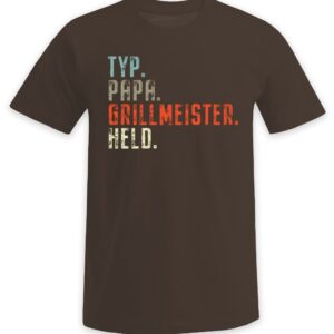 Typ - Papa - Grillmeister - Held