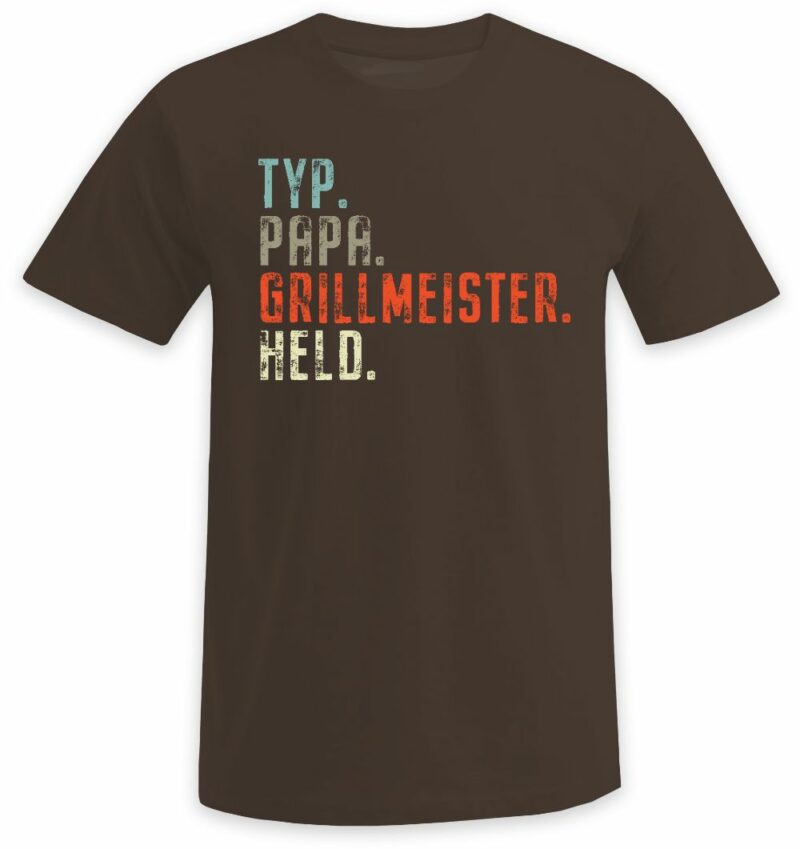 Typ - Papa - Grillmeister - Held