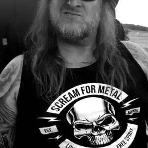 Herren Athletic Shirt - "Scream for Metal"